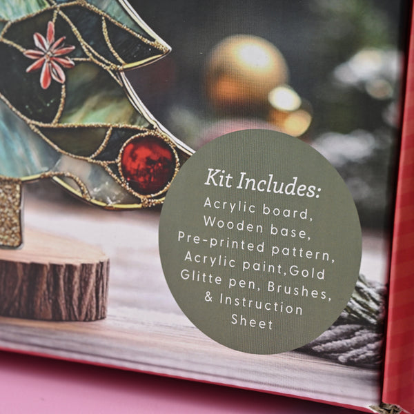 Kaisercraft Christmas Paint Your Own Acrylic Decoration Kit - Tree