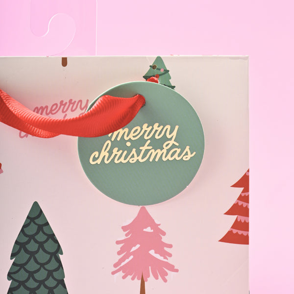 Kaisercraft Christmas Square Gift Bag - O Christmas Tree