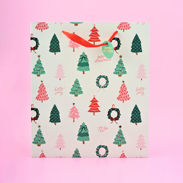 Kaisercraft Christmas X- Large Gift Bag - O Christmas Tree