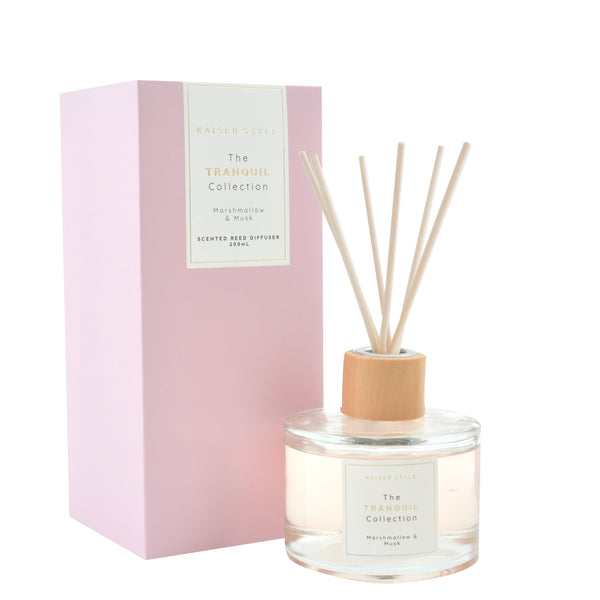 Kaisercraft Diffuser 200ml Tranquil - MARSHMALLOW & MUSK