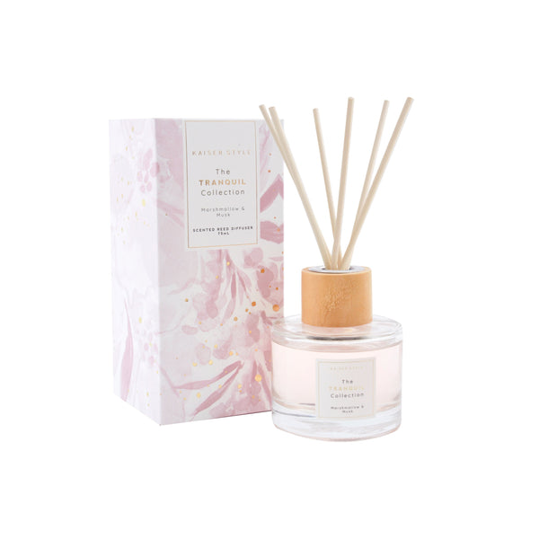 kaisercraft Diffuser 75ml Tranquil - MARSHMALLOW & MUSK