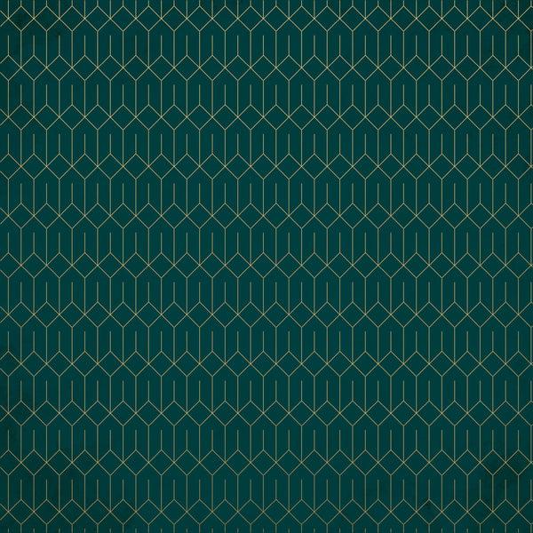 kaisercraft Emerald Eve 12x12 Scrapbook Paper - REJOICE