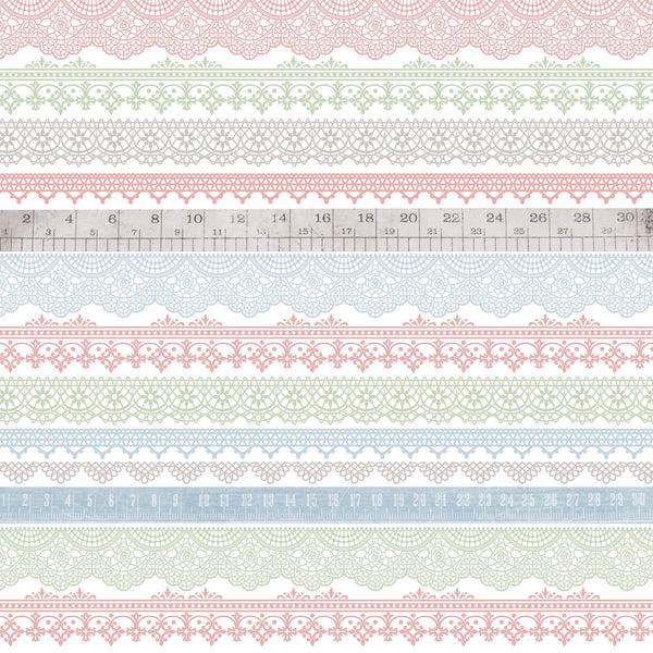 kaisercraft Flower Shoppe 12x12 Scrapbook Paper - Tea Time