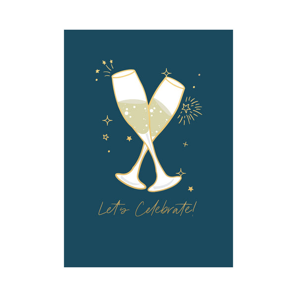 kaisercraft Greeting Card Congrats - Champagne Celebrate