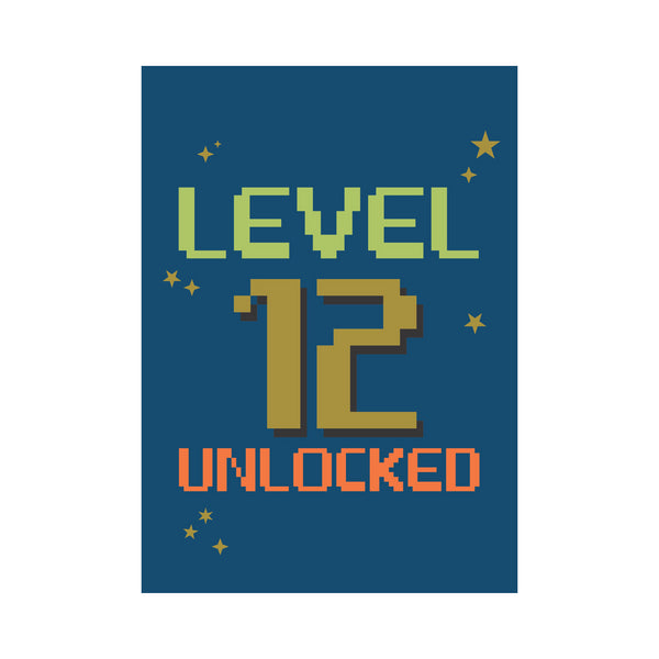 kaisercraft Greeting Card Marvellous Milestone - 12 Level