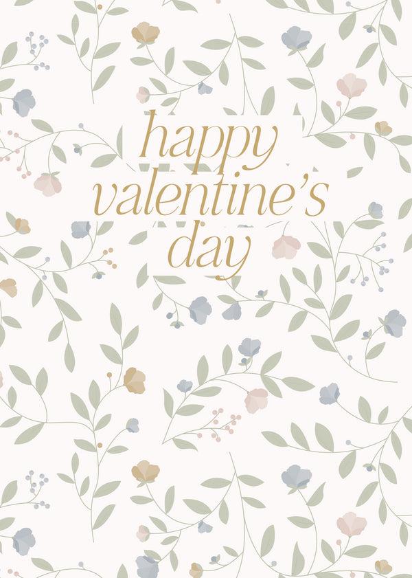 kaisercraft Greeting Card Valentine- Floral Valentine