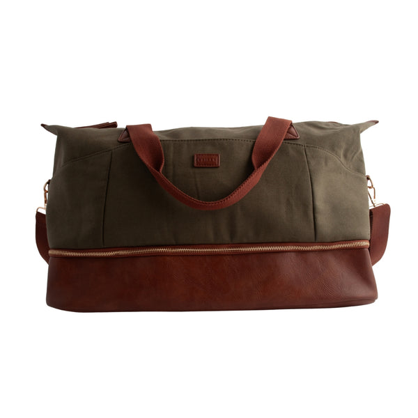 kaisercraft Kaiser Canvas Overnight Travel Bag - KHAKI
