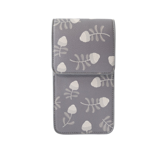 kaisercraft Kaiser Crossbody Phone Bag - Grey Waratah