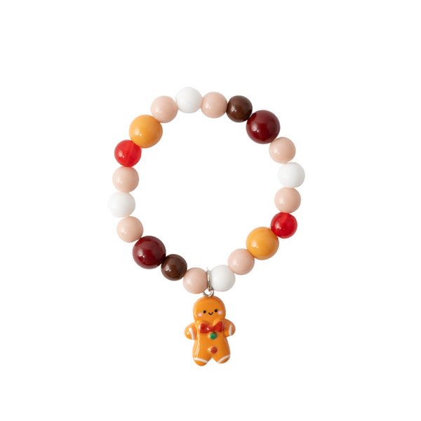 kaisercraft Kaiser Mini Christmas Bead Charm Bracelet - Gingerbread Man