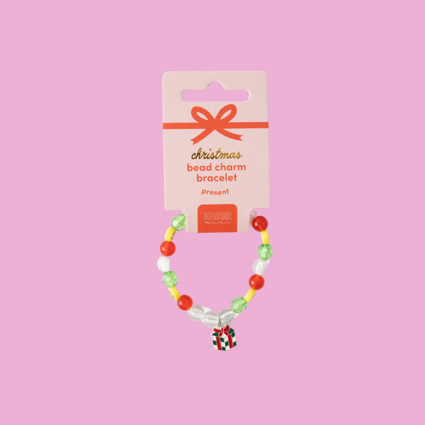 Kaisercraft Kaiser Mini Christmas Bead Charm Bracelet - Present