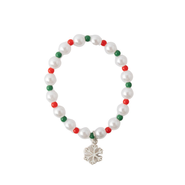 kaisercraft Kaiser Mini Christmas Bead Charm Bracelet - Snowflake