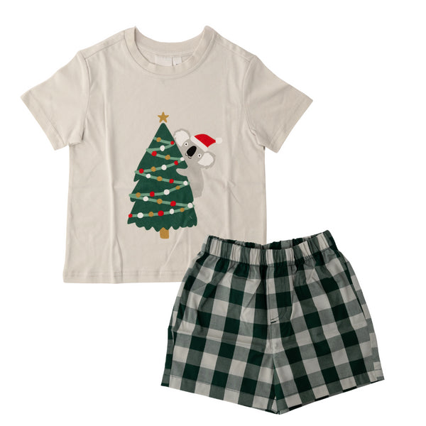 kaisercraft Kaiser Mini Christmas PJ Set - Size 6-7 years - KOALA CHRISTMAS