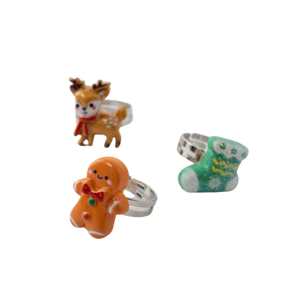 kaisercraft Kaiser Mini Christmas Ring Set 6 Pack - Christmas