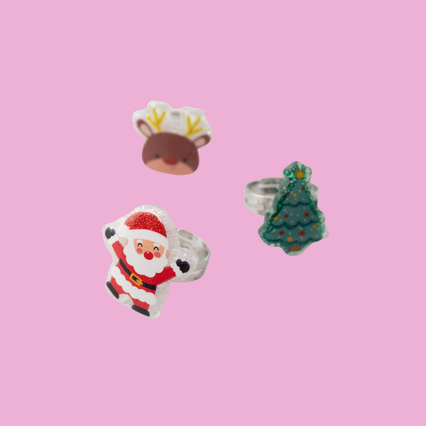 Kaisercraft Kaiser Mini Christmas Ring Set 6 Pack - Festive