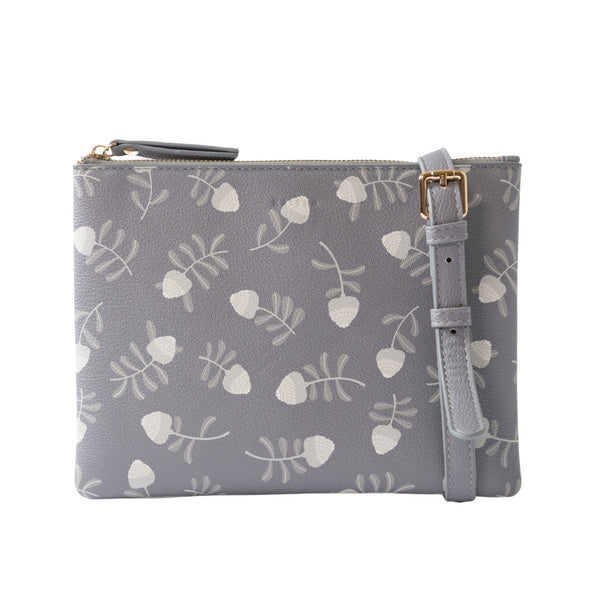 kaisercraft Kaiser Rectangle Shoulder Bag - Grey Waratah