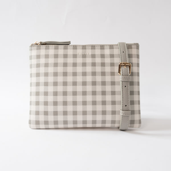 Kaisercraft Kaiser Rectangle Shoulder Bag - Sage Gingham