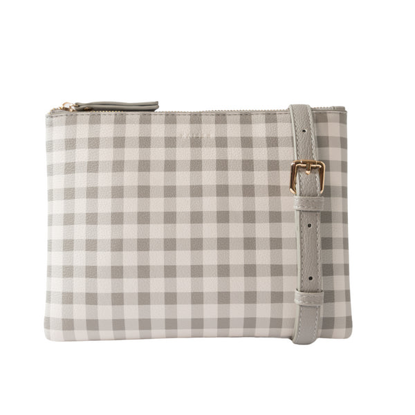 kaisercraft Kaiser Rectangle Shoulder Bag - Sage Gingham