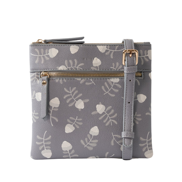 kaisercraft Kaiser Square Shoulder Bag - Grey Waratah