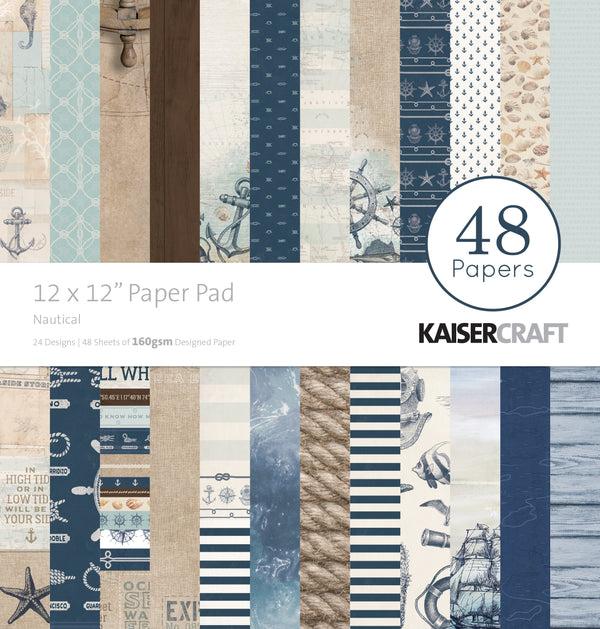kaisercraft 12 x 12 Paper Pad - Nautical