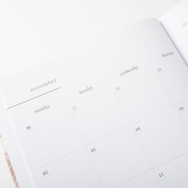 Kaisercraft 2026 A4 Weekly Diary - Blossoms