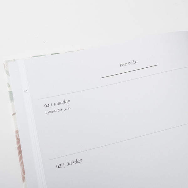 Kaisercraft 2026 A5 Daily Diary - Blossoms