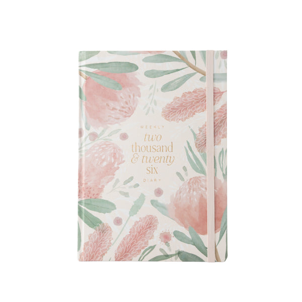 kaisercraft 2026 A5 Daily Diary - Blossoms