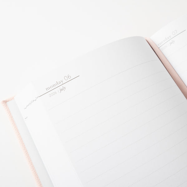 Kaisercraft 2026 A5 Daily Diary - Pink Petals