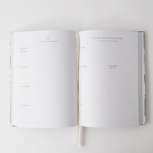 Kaisercraft 2026 A5 Weekly Diary - Blossoms