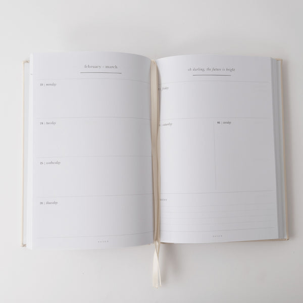 Kaisercraft 2026 A5 Weekly Diary - In The Moment