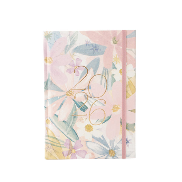 kaisercraft 2026 A5 Weekly Diary - Plumberry Bouquet