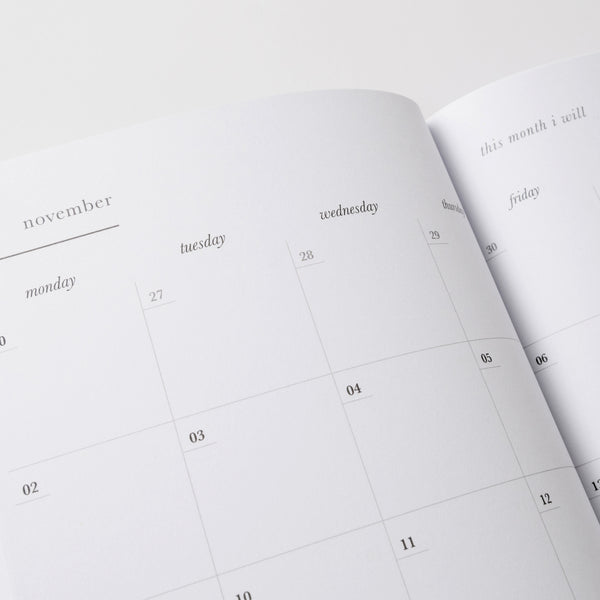 Kaisercraft 2026 A5 Weekly Diary - Wreath