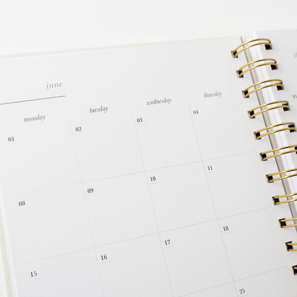 Kaisercraft 2026 A5 Weekly Spiral Diary - Foliage