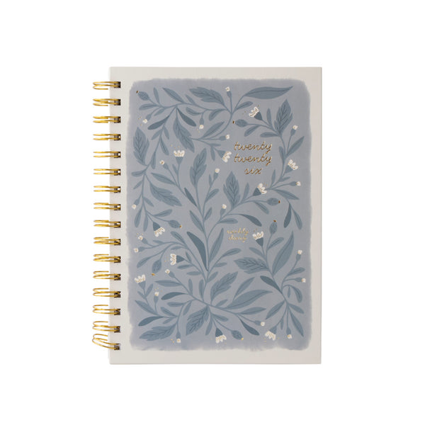 kaisercraft 2026 A5 Weekly Spiral Diary - Foliage