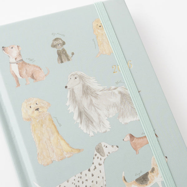 Kaisercraft 2026 A6 Weekly Diary - Dog Lover