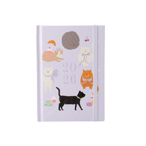 kaisercraft 2026 A6 Weekly Diary - Kit-Tea Cat
