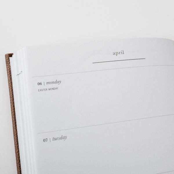 Kaisercraft 2026 A6 Weekly Diary - Latte