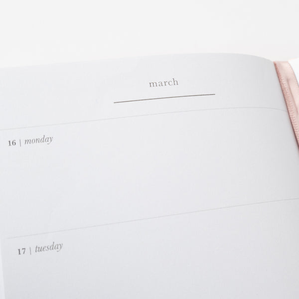 Kaisercraft 2026 A6 Weekly Diary - Pink Petals