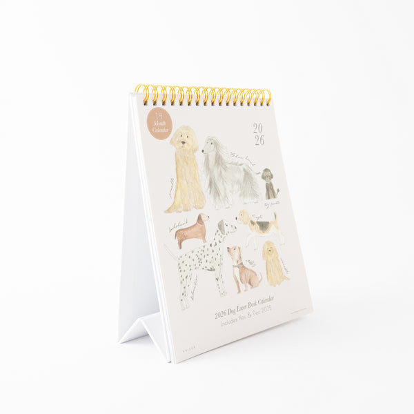 Kaisercraft 2026 Desk Calendar - Dog Lover