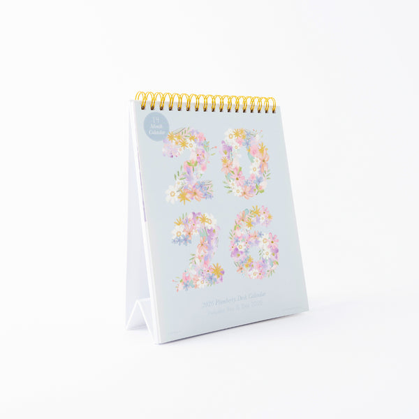 Kaisercraft 2026 Desk Calendar - Plumberry