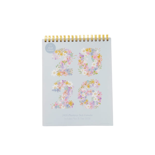 kaisercraft 2026 Desk Calendar - Plumberry