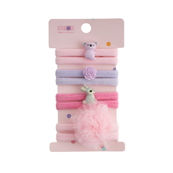 kaisercraft 4Pk Novelty Flat Hair Tie Set - Koala
