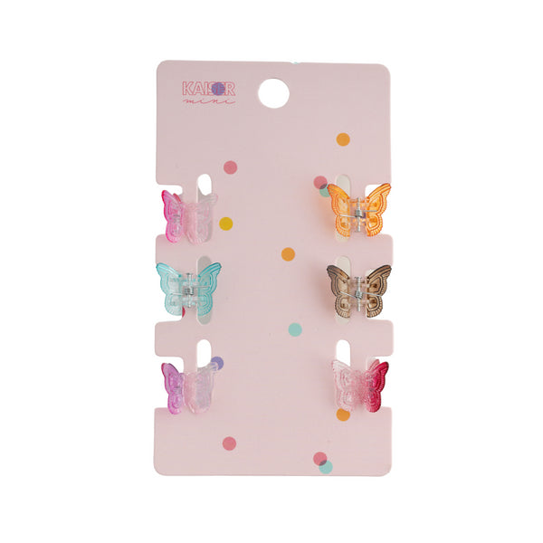 kaisercraft 6Pk Claw Clip Set - Butterfly