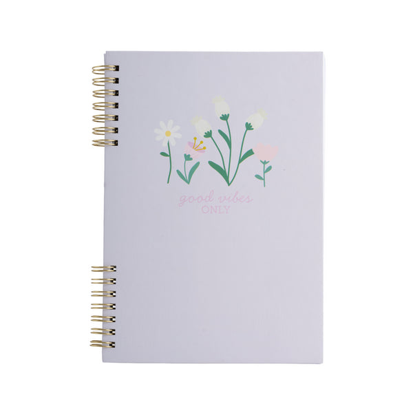kaisercraft A5 Spiral Notebook - Blossom