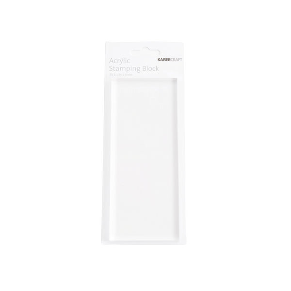 kaisercraft Acrylic Stamping Block