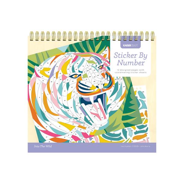 kaisercraft Adult Sticker By Numbers - Into The Wild