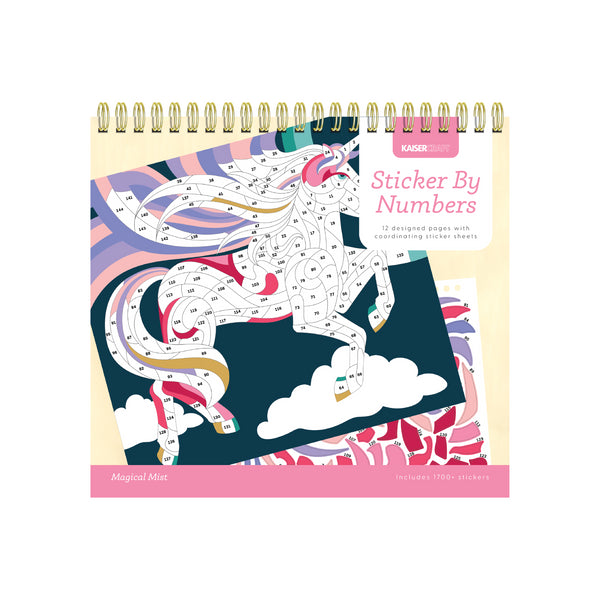 kaisercraft Adult Sticker By Numbers - Magical Mist