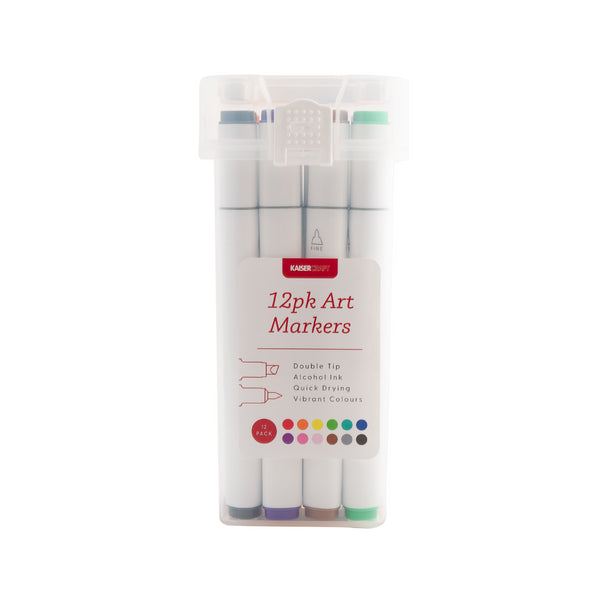 kaisercraft Art Markers 12pk