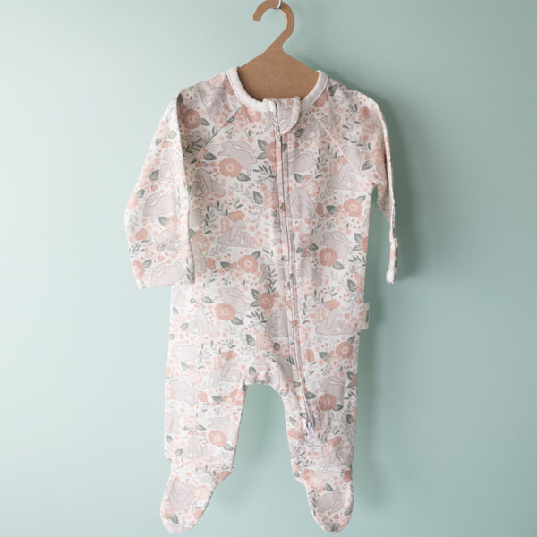 kaisercraft Baby Growsuit - BUNNY Size 0-3M