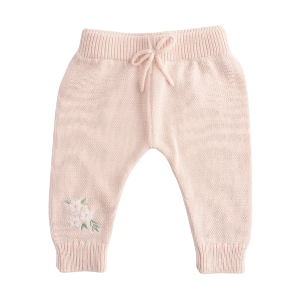 kaisercraft Baby Knit Jogger - PASTEL PINK Size 0-6M