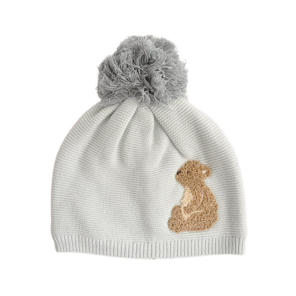 kaisercraft Baby Knitted Beanie - Bear Newborn+
